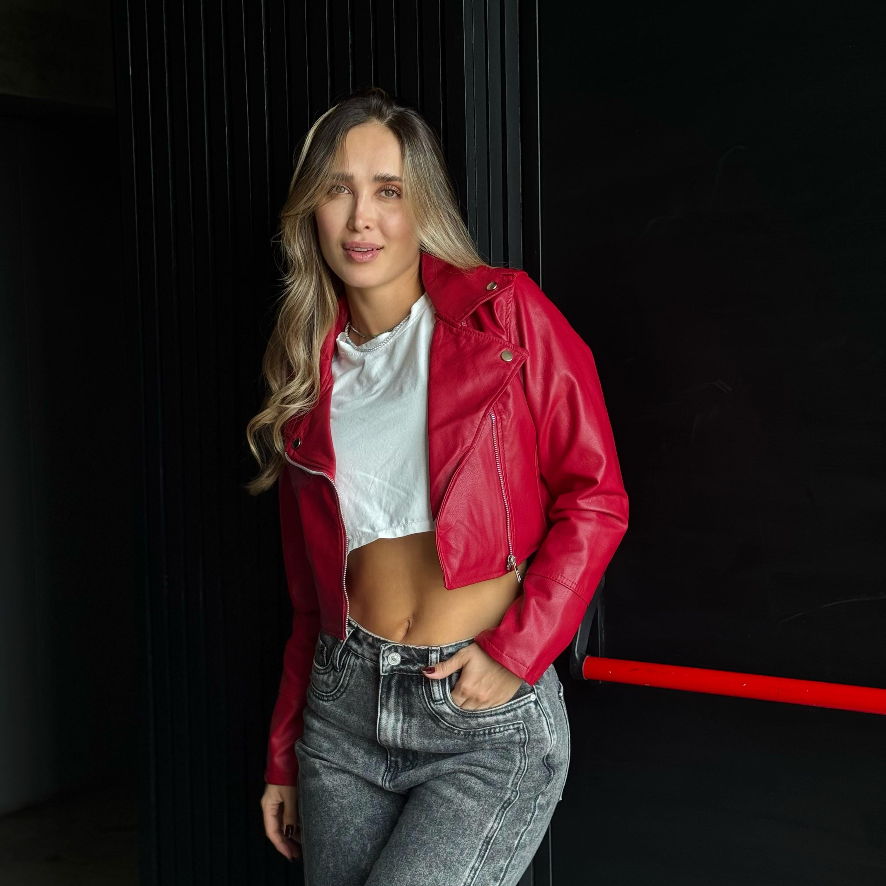 Chaqueta Crop