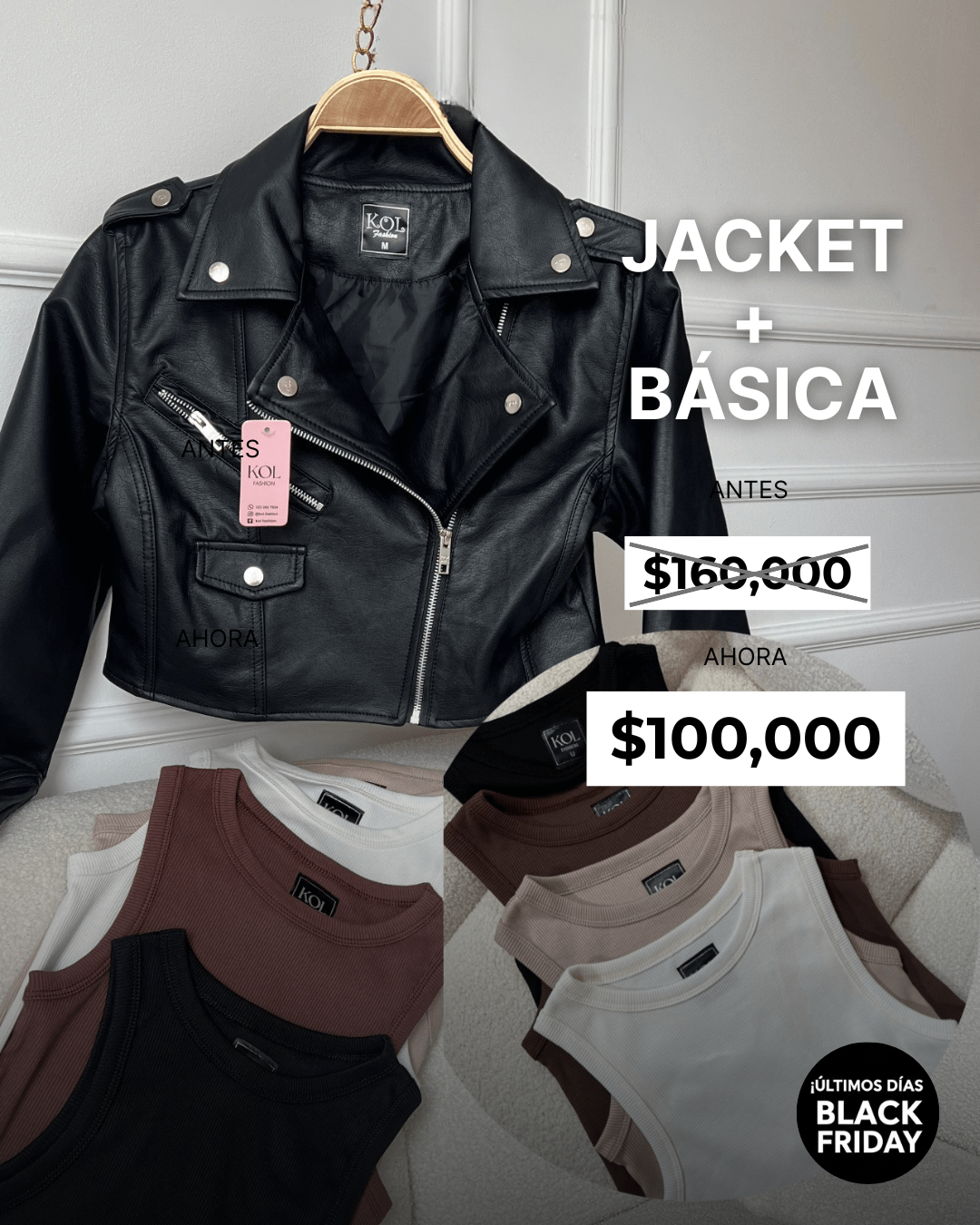 Combo Crop + Blusa Kol