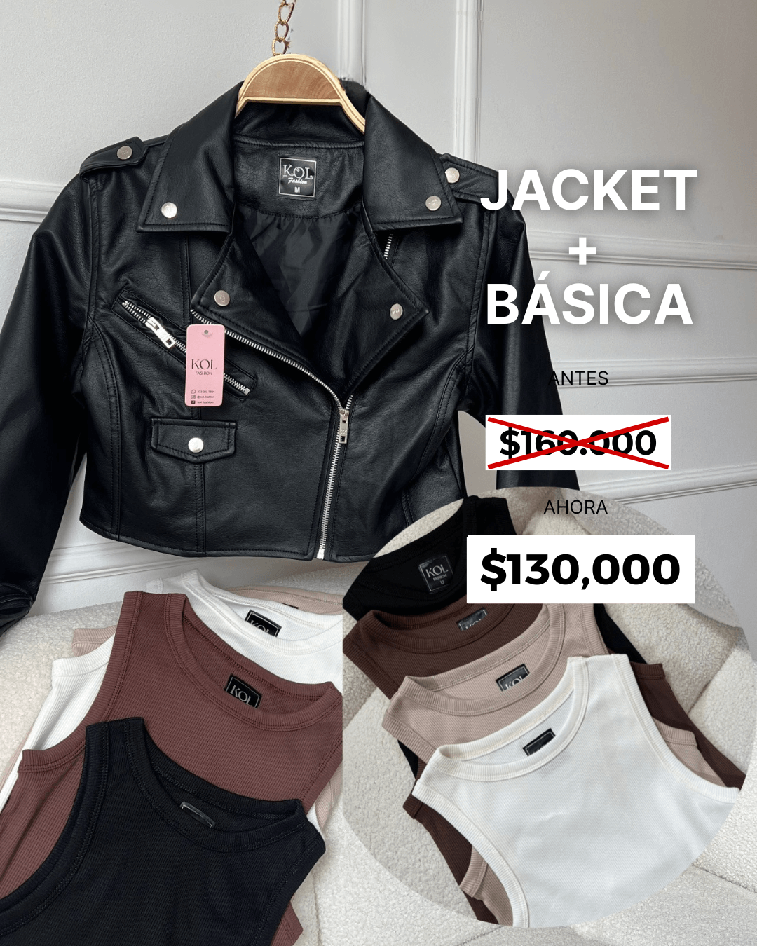 Combo Crop + Blusa Kol