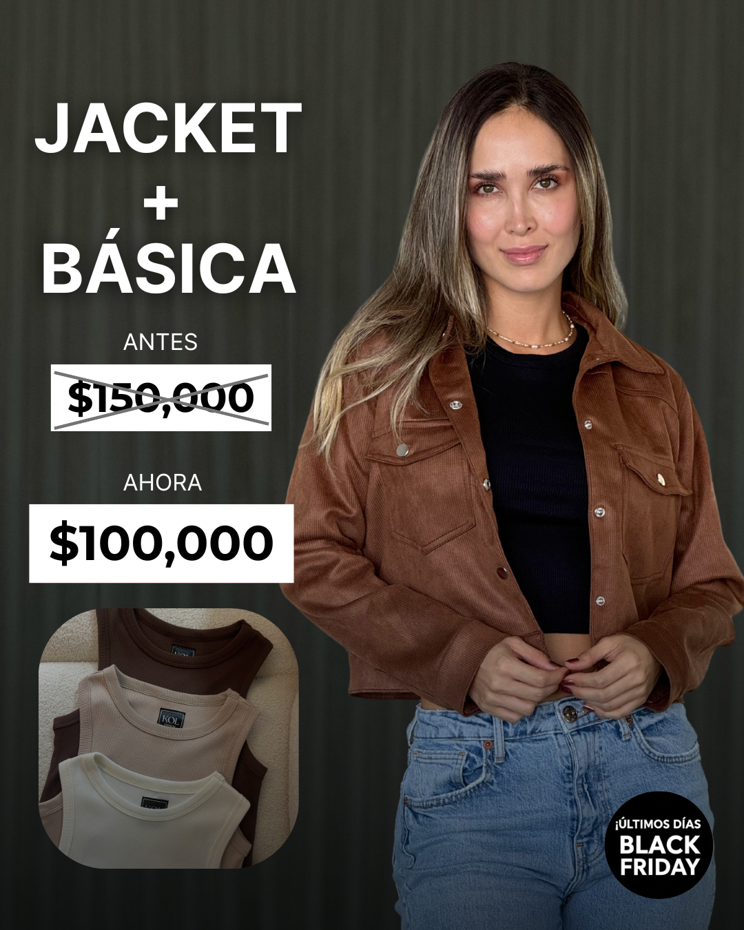 Combo Pana + Blusa Kol