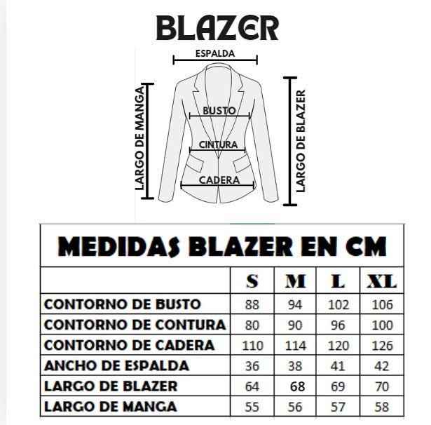 Chaqueta blazer