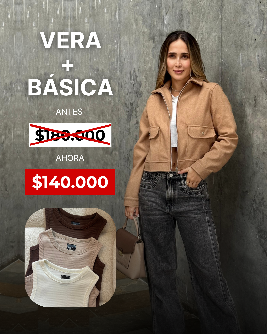 Combo Vera + Blusa Kol