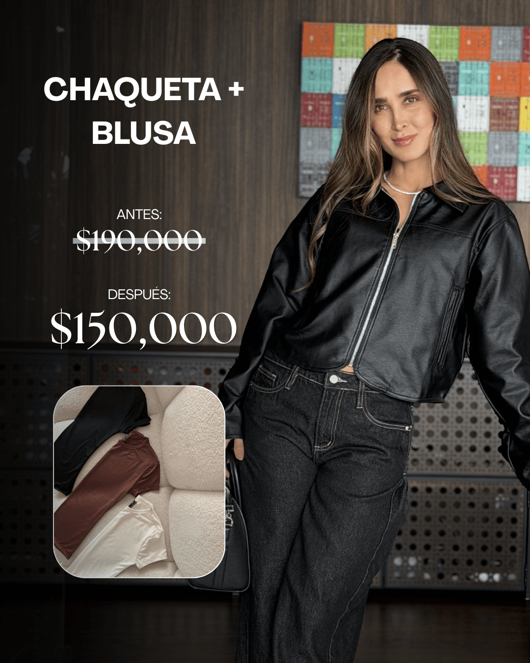 Combo Sara + Blusa Kol