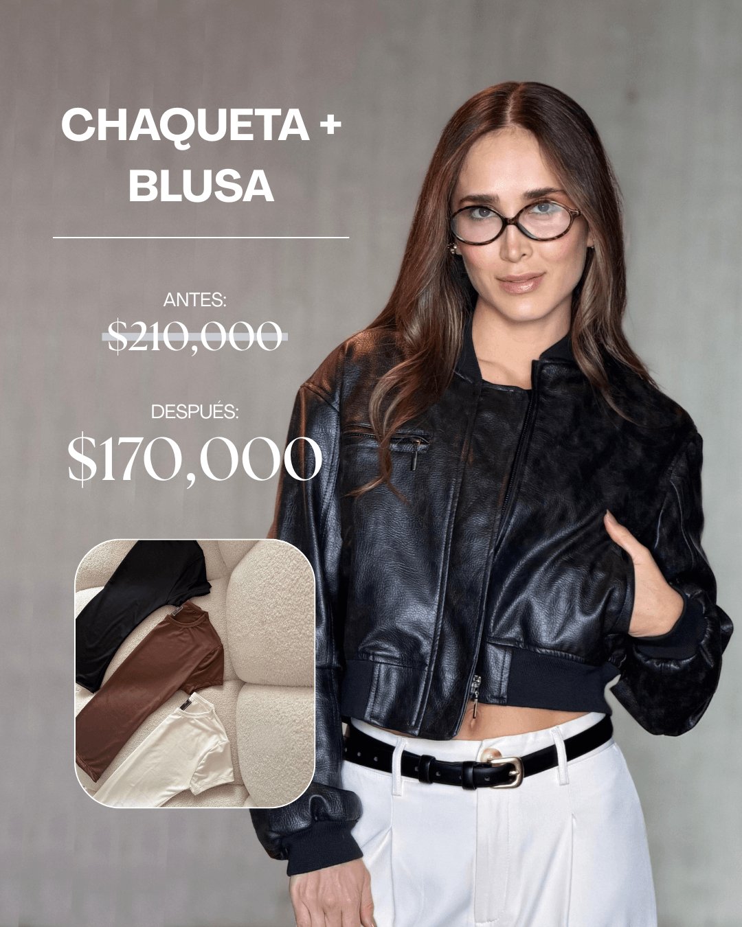 Combo Ámbar + Blusa Kol