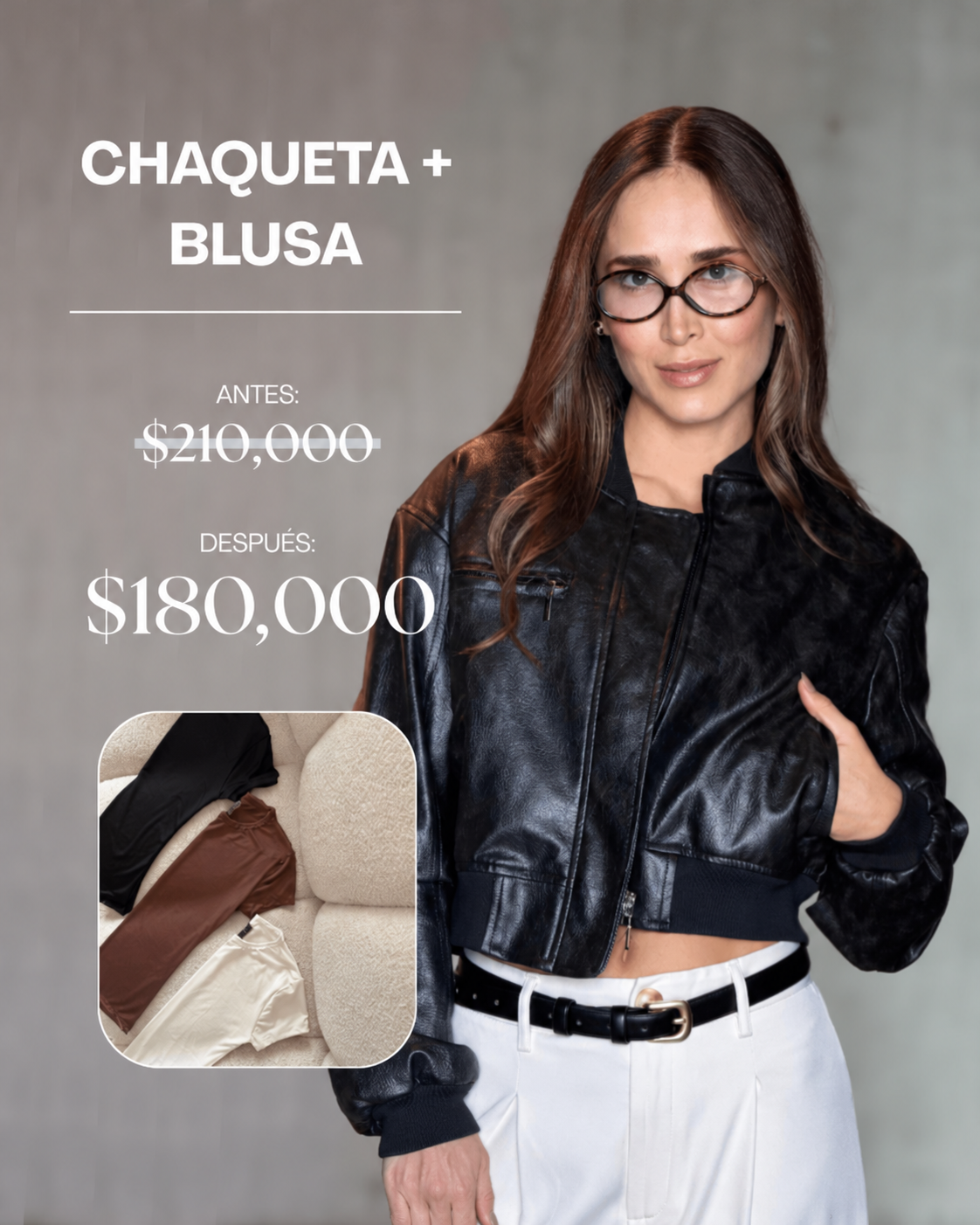 Combo Ámbar + Blusa Kol