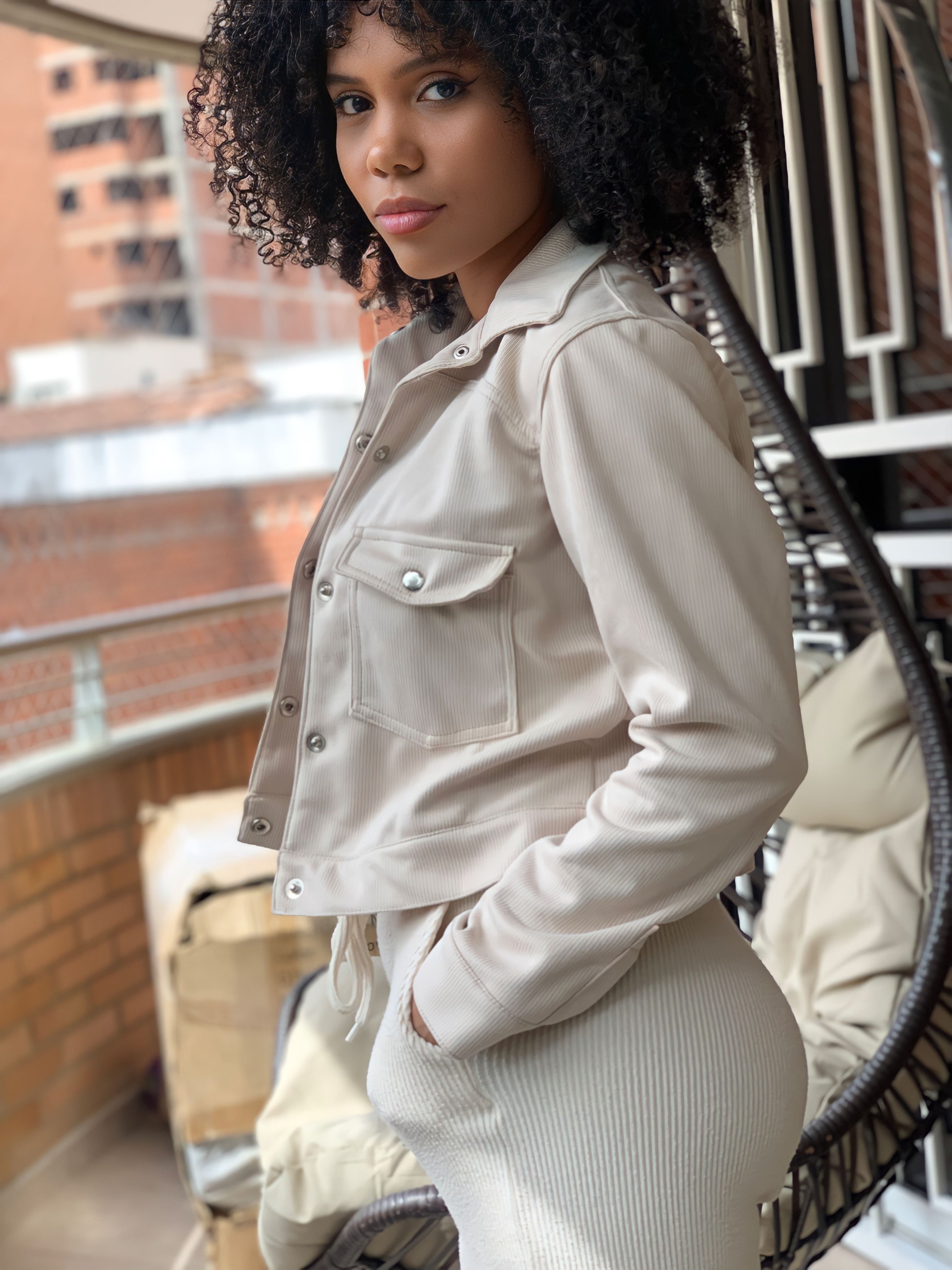 Chaqueta Pana