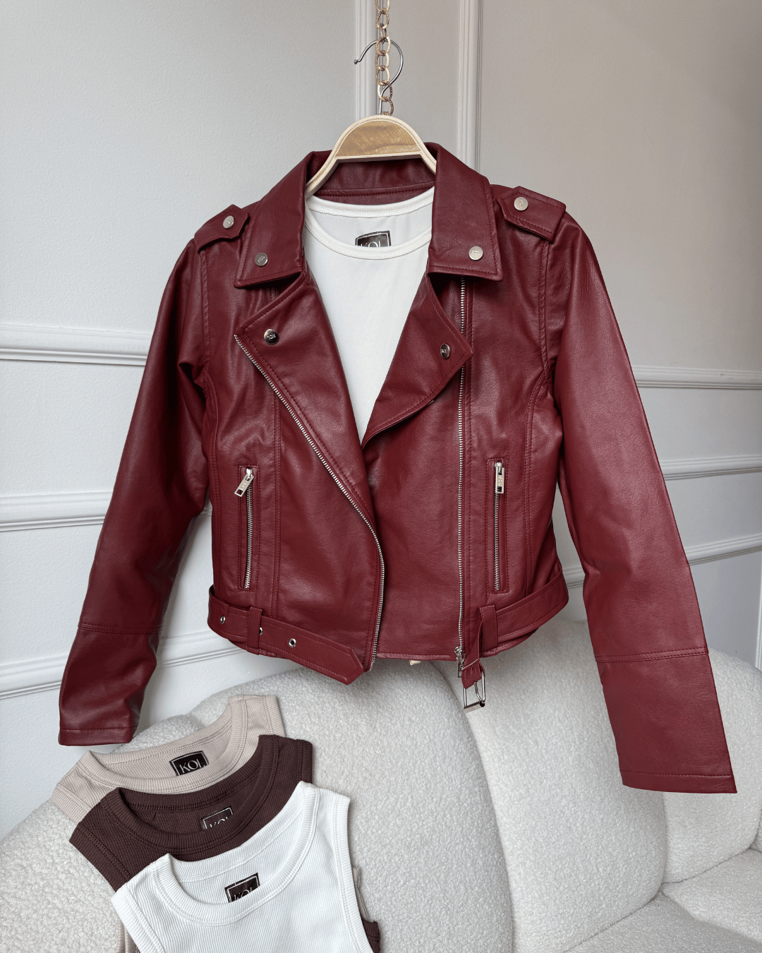 Combo Cazadora + Blusa Kol