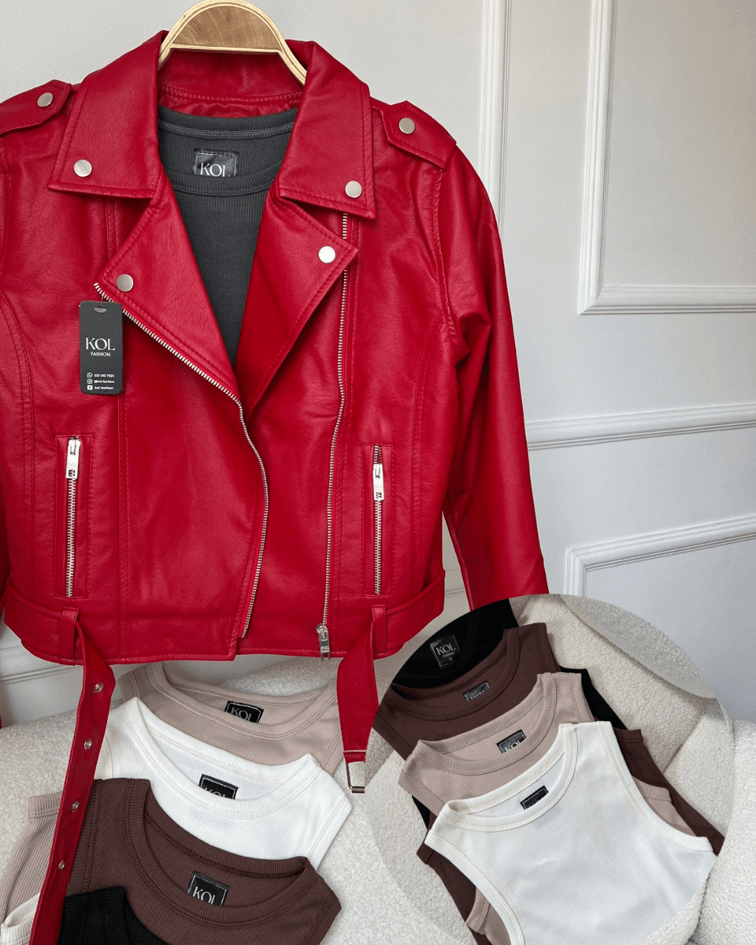 Combo Cazadora + Blusa Kol