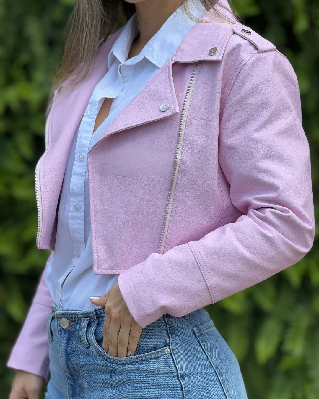 Chaqueta Crop