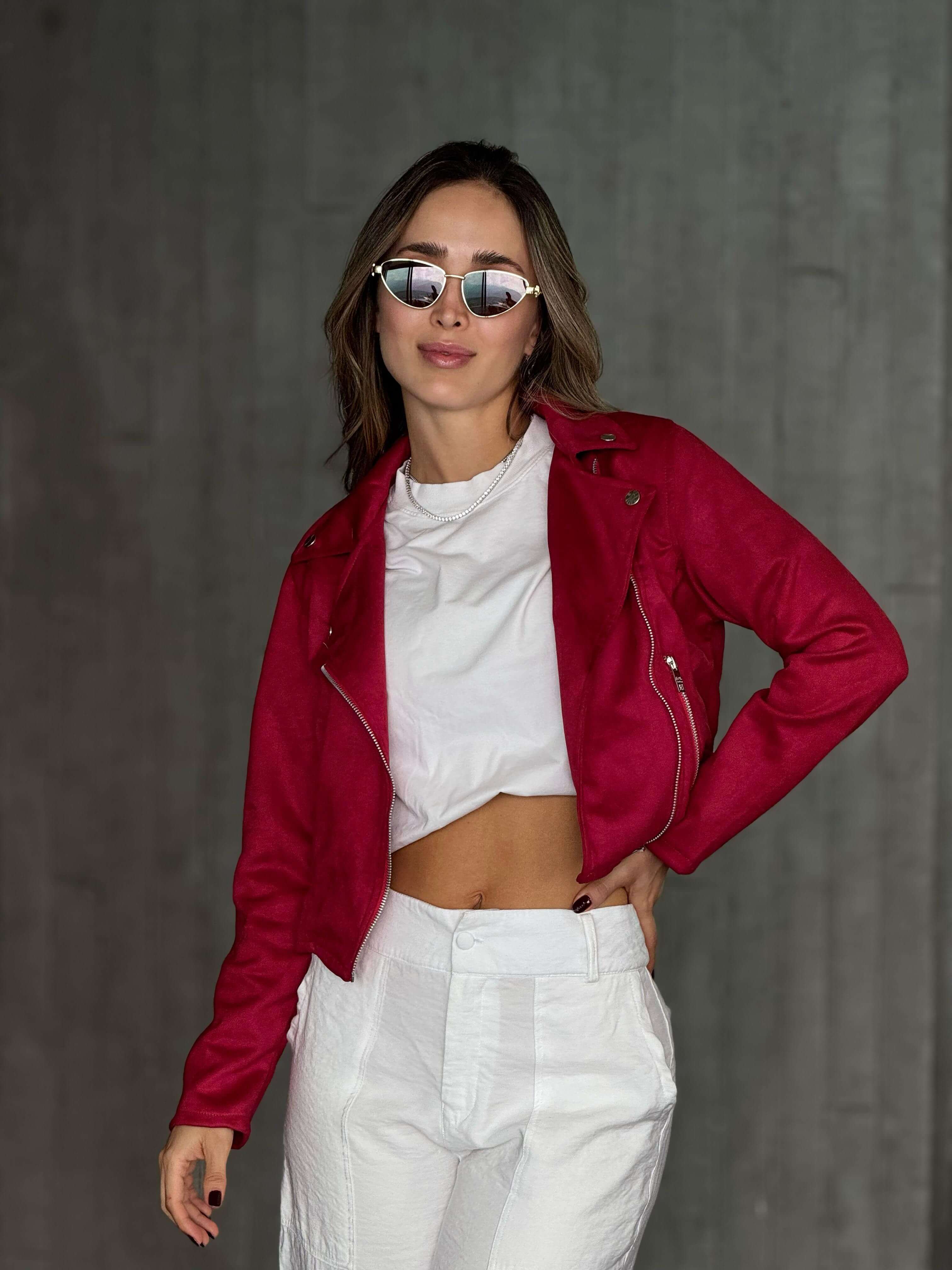 Chaqueta Gamuza
